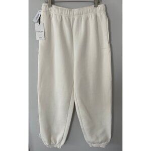 Aritzia Cozy Sweatfleece Mega Jogger Light Birch NWT